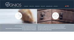 Desktop Screenshot of ognios.com